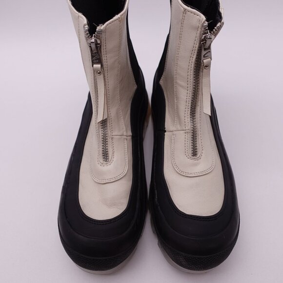 Circus NY by Sam Edelman Women's Bethanie Lug Sole Rain Booties Zip Front Size 7 - Picture 2 of 11